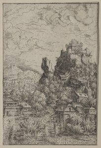 लैंडस्केप विथ अ कैसल, 1553।