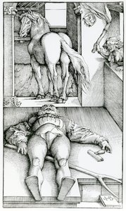 स्लीपिंग दूल्हे और जादूगरनी द्वारा हंस (बाद में) बाल्डुंग ग्रिएन