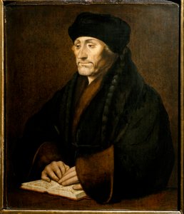 डिडिएर इरास्मे का पोर्ट्रेट (रॉटरडैम का इरास्मस) (1469 - 1536), डच मानवतावादी। होल्बिन हंस द यंग (1497-1543) गैलेरिया सबौडा ट्यूरिन द्वारा मूल के बाद पेंटिंग © लुइसा रिकियारिनी / लीमेज द्वारा हंस (बाद में) होलबीन द यंगर