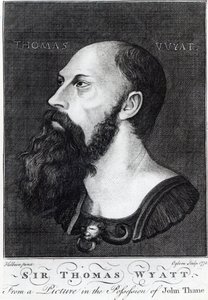 1775 में ओगबोर्न द्वारा उत्कीर्ण सर थॉमस वायट द यंगर (c.1521-54) का चित्रण द्वारा हंस होल्बिन द यंगर