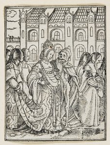डांस ऑफ़ द डेथ ऑफ़ द डेथ (लियोन्स), 1538, 1523-1526 द्वारा हंस होल्बिन द यंगर