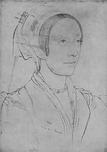 ए लेडी: अनजान, c1532-1543 1945 द्वारा हंस होल्बिन द यंगर