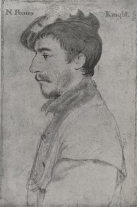 सर निकोलस पोयेंट्ज़, c1533-1543 1945 द्वारा हंस होल्बिन द यंगर