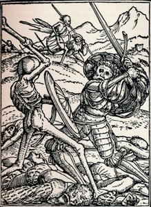 द नाइट एंड डेथ, 1538, 1917 द्वारा हंस होल्बिन द यंगर