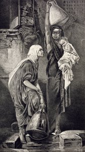 मिस्र की महिलाएं पानी खींचती हैं द्वारा हंस मकरत