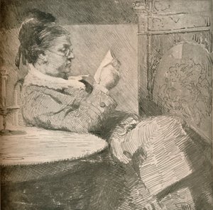 कलाकारों की माँ का चित्रण, c1912