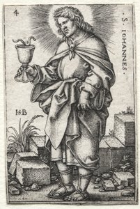 सेंट जॉन, 1545-1546। द्वारा हंस सेबाल्ड बेहम