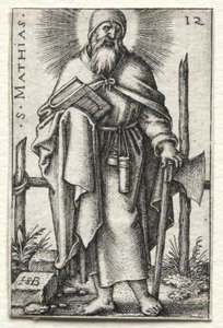 सेंट मैथ्यू, 1545-1546। द्वारा हंस सेबाल्ड बेहम