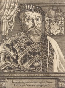 पेंक्राज़ वॉन फ्रीबर्ग होहेंसचौ, 1553। द्वारा हंस सेबल लौटेन्सैक