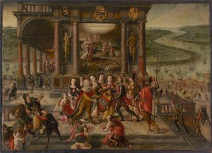 17 अगस्त 1585, 1585-1586 को एंटवर्प के पतन पर रूपक।