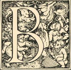 बी - हंस वेडिट्ज़ द्वारा एक वर्णमाला, c1520-1521, 1908। द्वारा हंस वेडिट्ज़