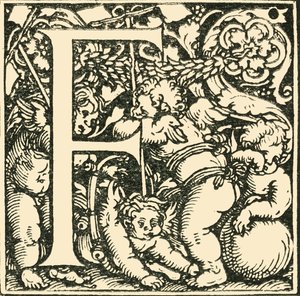 एफ - हंस वेडिट्ज़ द्वारा एक वर्णमाला, c1520-1521, 1908। द्वारा हंस वेडिट्ज़