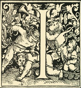 आई - हंस वेडिट्ज़ द्वारा एक वर्णमाला, c1520-1521, 1908। द्वारा हंस वेडिट्ज़
