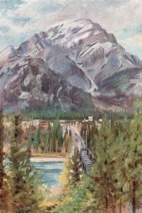 कैस्केड पर्वत, Banff द्वारा हेरोल्ड मैथुन