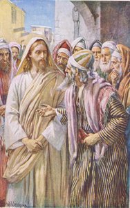 सदूकियों का प्रश्न, हेरोल्ड कोपिंग पिक्चर्स से चित्रण: द क्राउन सीरीज़, c.1920s
