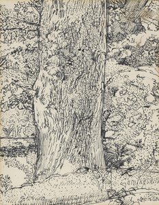 पेड़, 1916 द्वारा हेरोल्ड गिलमैन