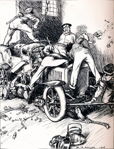 संकेत करने के लिए Motorists, 1906 द्वारा हेरोल्ड रॉबर्ट मिलर