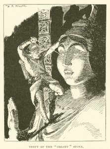 "ऑर्लॉफ़" पत्थर की चोरी (उत्कीर्णन)