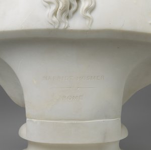 मेडुसा, c.1854 (संगमरमर) द्वारा हेरियट गुडहु होस्मर