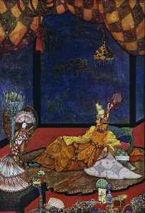 कोकिला, हंस क्रिश्चियन एंडरसन की परी कथा (1805-1875), हैरी क्लार्क द्वारा चित्रण (1890-1931)