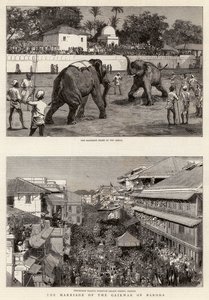बड़ौदा के गायकवाड़ का विवाह द्वारा हैरी हैमिल्टन जॉनसन