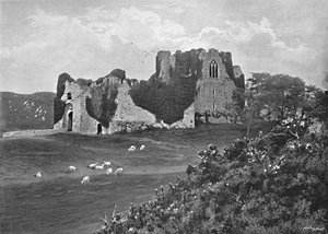 ऑइस्टरमाउथ कैसल, मुंबल्स, सी 1896