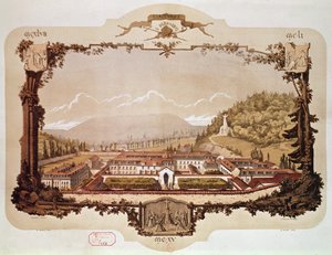 Clairvaux अभय का दृश्य द्वारा हेक्टर गियोट
