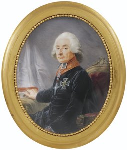 फ्रेडरिक कार्ल जोसेफ इम्पीरियल फ्री पोर्ट ऑफ इरथल 1719-1802, 1789 का पोर्ट्रेट