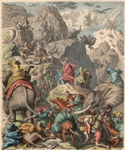 द्वितीय प्यूनिक युद्ध: हैनिबल ने आल्प्स को पार करते हुए 1866