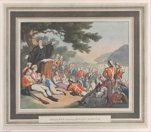 दिव्य सेवा में भाग लेने वाले सैनिक, 1 अगस्त 1798।