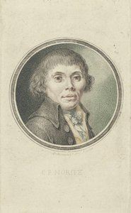 कार्ल फिलिप मोरिट्ज़ का पोर्ट्रेट 1756-1793, 1795। द्वारा हेनरिक सिंतजेनिक