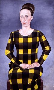 Ingeborg Stegeman, nee Krause, कलाकार की पत्नी, 1925