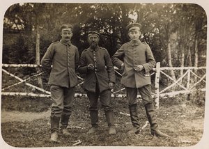 प्रथम विश्व युद्ध: 'जर्मन सेना के आक्रमण के दौरान 1914-1916 के वर्षों में यूक्रेन। सैनिकों का समूह (बी/डब्ल्यू फोटो)