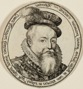 रॉबर्ट डुडले, अर्ल ऑफ लीसेस्टर (1532-1588), अंग्रेज रईस, 1585-87 में संयुक्त प्रांत के गवर्नर-जनरल द्वारा हेंड्रिक गोल्ट्ज़ियस