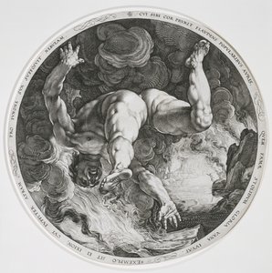 Ixion, 1588 द्वारा हेंड्रिक गोल्ट्जियस
