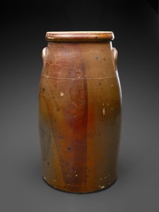 मंथन, सी। 1880-1905 (पर्ची-चमकता हुआ पत्थर का पात्र)