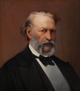 हेंड्रिक कॉन्शियस का पोर्ट्रेट 1812-1883। द्वारा हेंड्रिक डी पोंड्टो