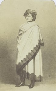 नेपल्स की पूर्व रानी, 1860-69 द्वारा हेनरी एलेक्सिस ओमर टूर्नियर
