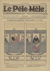 तैयार भावों का खतरा। पेले-मेले के लिए चित्रण, 1902