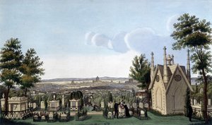 Père de Lachaise का कब्रिस्तान - Courvoisier . द्वारा द्वारा हेनरी कौरवोइज़ियर-वोइसिन