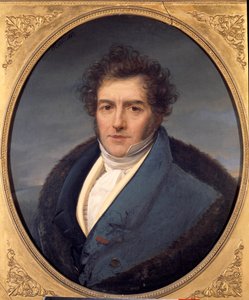 फ्रेंकोइस एड्रियन बोइल्डियू (1755 - 1834), फ्रांसीसी संगीतकार का पोर्ट्रेट। हेनरी फ्रेंकोइस रिसेनर द्वारा चित्रकारी (1767-1828)