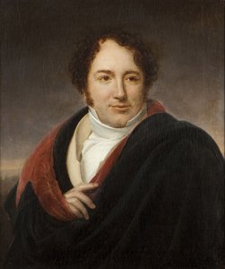 ओपेरा गायक लुइगी लाब्लाचे (1794-1858) के पोर्ट्रेट पर रिसेनर, हेनरी-फ्रेंकोइस (1767-1828)। कैनवास पर तेल, आकार: 66x55, निजी संग्रह