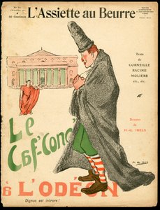 "" L'Plate au Beurre"", संख्या 501, रंगों में व्यंग्य का कवर