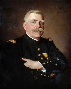 जोसफ जोफ्रे का चित्रण 1852-1931, फ्रांस का मार्शल द्वारा हेनरी जैक्वियर