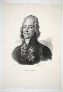 तालिअरैंड, पब। 1821 द्वारा हेनरी जोसेफ हेसे