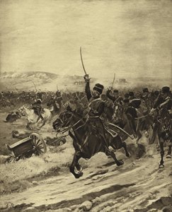 लाइट ब्रिगेड का प्रभार, बालाक्लाव की लड़ाई, 1854 (गुरुत्वाकर्षण)