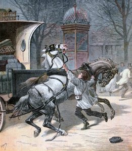 एक युवा बहादुर आदमी, पेरिस, 1892 द्वारा हेनरी मेयर