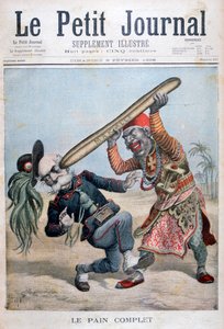 फ्रांसेस्को क्रिस्पी, इतालवी राजनेता, 1896 का कैरिकेचर