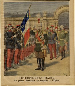 Éelysée पैलेस में बुल्गारिया के फर्डिनेंड I द्वारा हेनरी मेयर