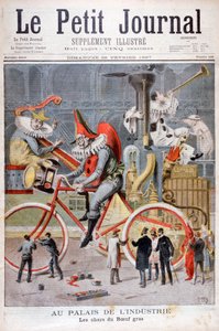 फेटेड ऑक्स फेस्टिवल के लिए फ्लोट, पैलेस डे लिंडस्टे, पेरिस, 1897 द्वारा हेनरी मेयर